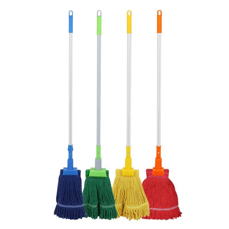 Colorful Cotton Wet Mop Plastic Clip