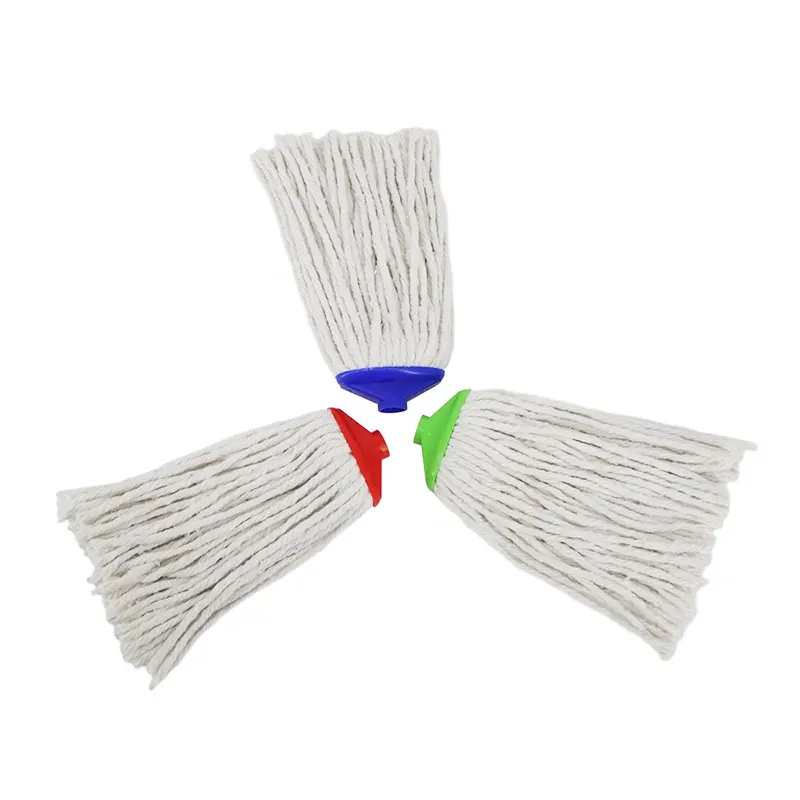 Three Colors Cotton Round Mop Head